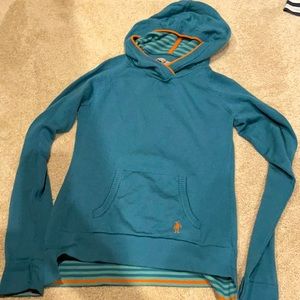 Snmartwool hooded small sweatshirt